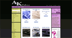 Desktop Screenshot of akfabricsny.com